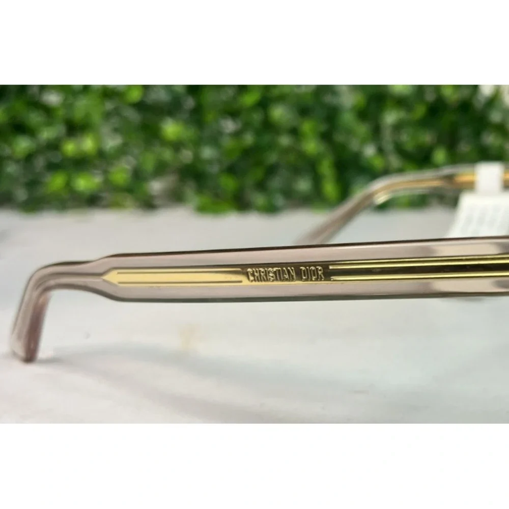 Christian Dior Spirito Square Clear Eyeglasses Frames 53-17- 140 - PREOWNED